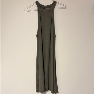American Eagle Outfitters Olive Green Dress